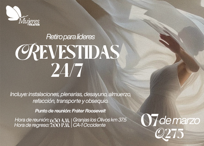 Retiro Líderes Mujeres Revestidas año 2026 