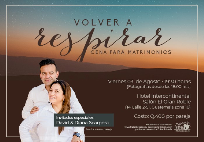 Cena Matrimonios Agosto 2018