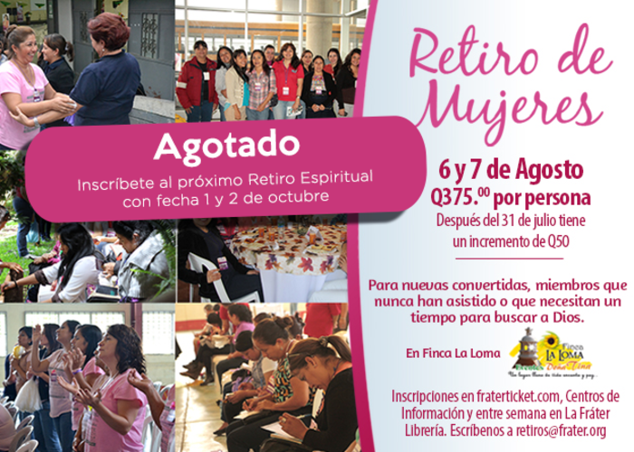 Retiro de Mujeres Agosto 2016