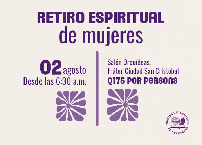 Retiro de Mujeres Agosto 2025.