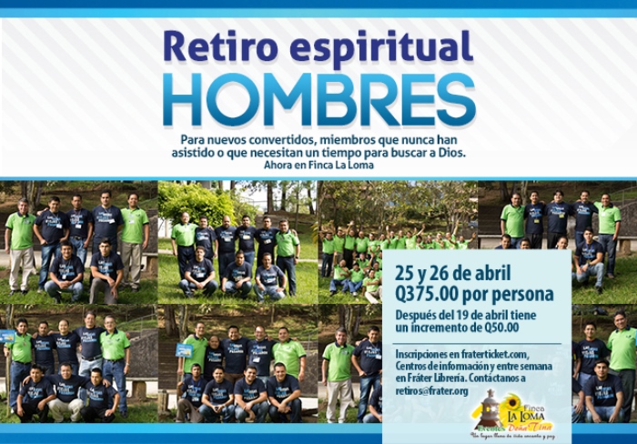 Retiro de Hombres Abril