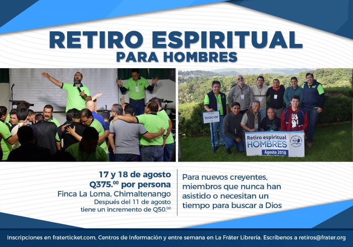 Retiro de Hombres Agosto 2019