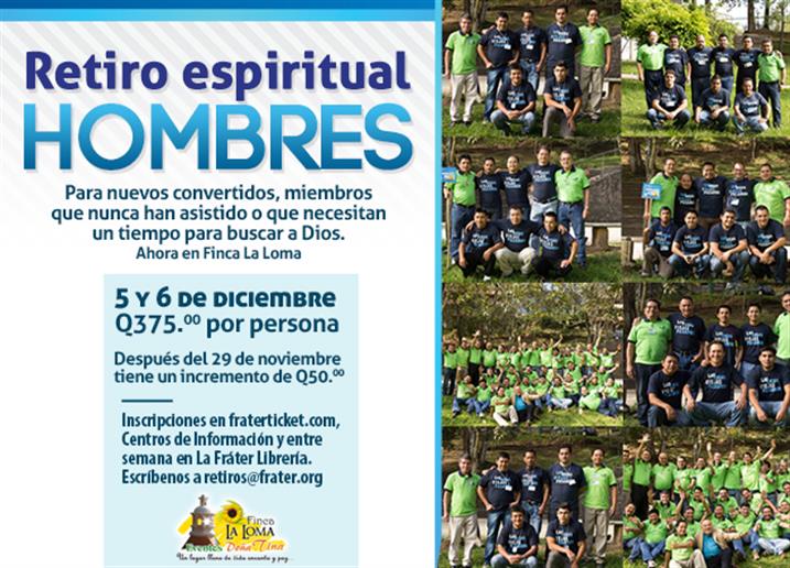 Retiro Hombres Diciembre