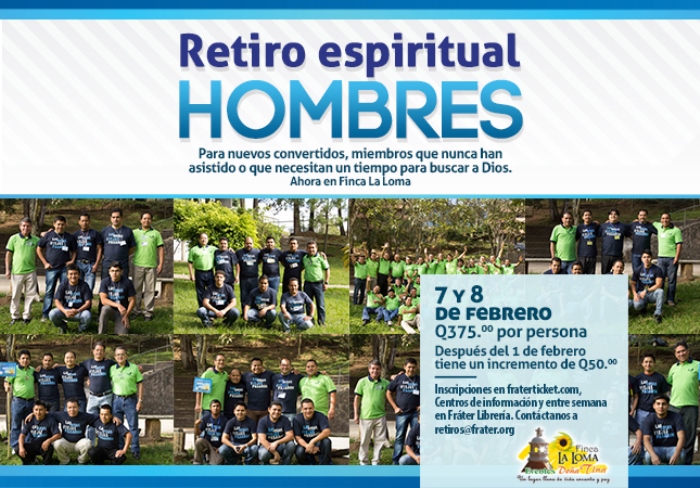 Retiro de Hombres Febrero