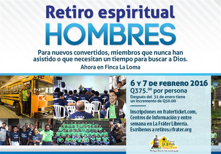 Retiro Hombres Febrero