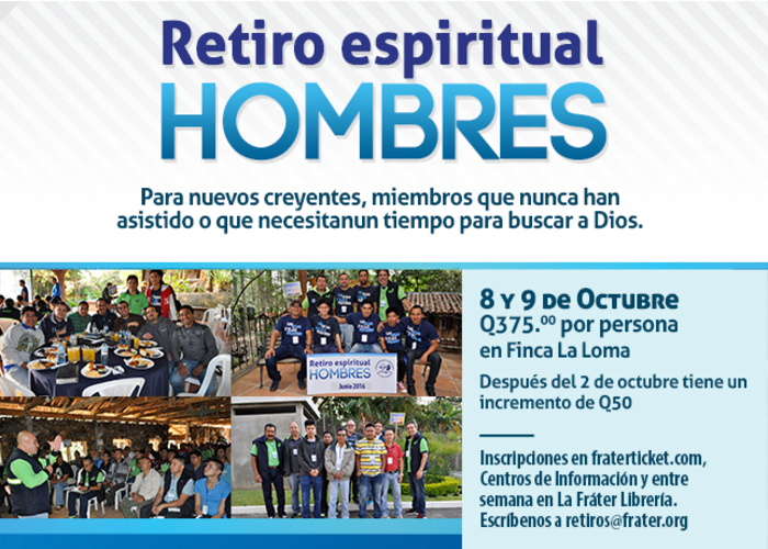 Retiro de Hombres Octubre 2016