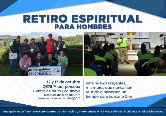 Retiro de Hombres Octubre 2019