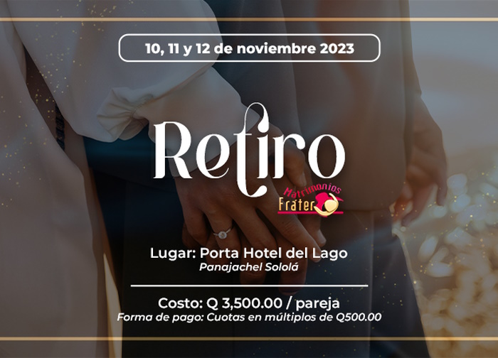 Retiro de Matrimonios +15 años