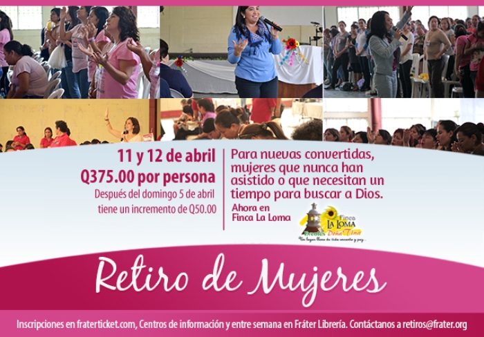 Retiro de Mujeres Abril