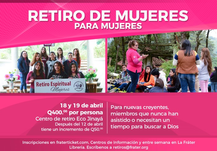 Retiro de Mujeres Abril 2020