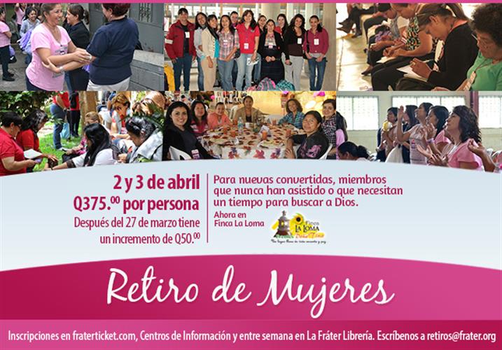 Retiro de Mujeres Abril 2016