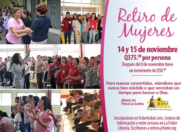 Retiro Mujeres Noviembre