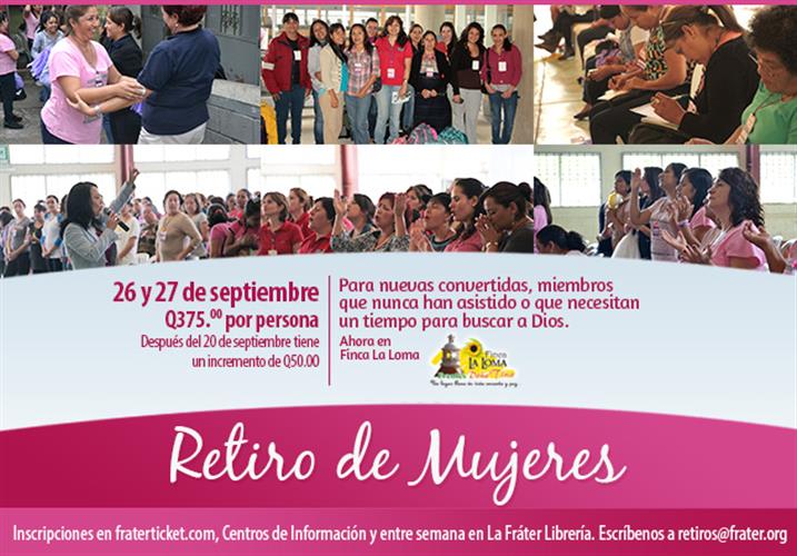 Retiro de Mujeres Septiembre