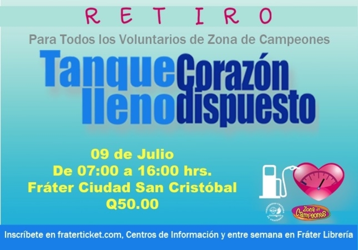 Retiro Voluntarios de Zona de Campeones