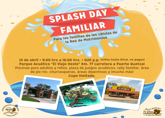 Splash Day Familiar Matrimonios